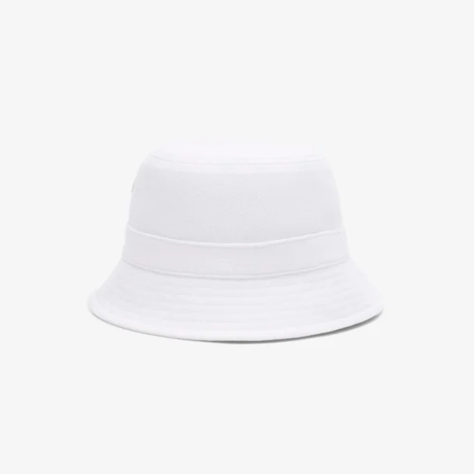 Czapka typu bucket unisex z pikowanej bawełny
