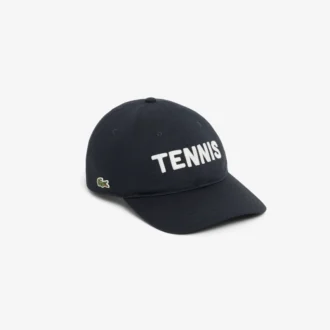 Czapka z haftowanym logo z bawełnianego twillu