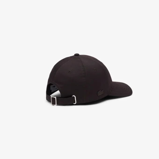 Czapka z haftowanym logo z bawełnianego twillu Czapka z haftowanym logo z bawełnianego twillu
