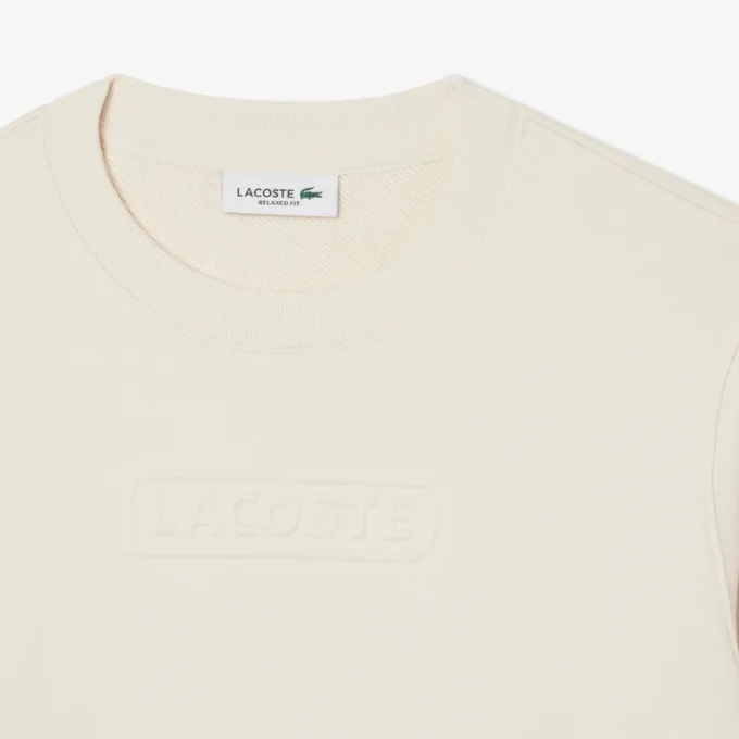 Damska bawełniana bluza z wytłoczonym logo Damska bawełniana bluza z wytłoczonym logo