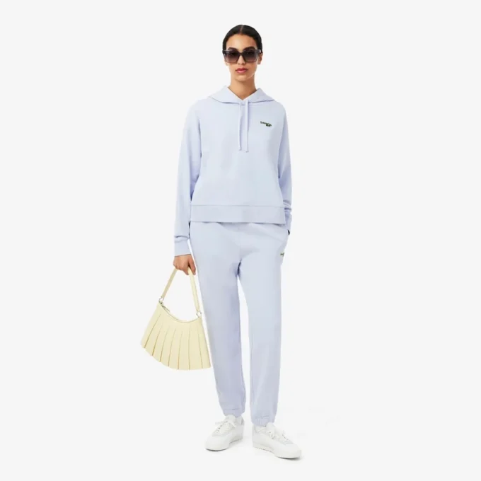 Damska bluza z kapturem oversize z logo Damska bluza z kapturem oversize z logo