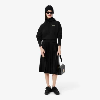 Damska bluza z kapturem oversize z logo