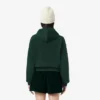 Damska bluza z kapturem oversize z logo Damska bluza z kapturem oversize z logo