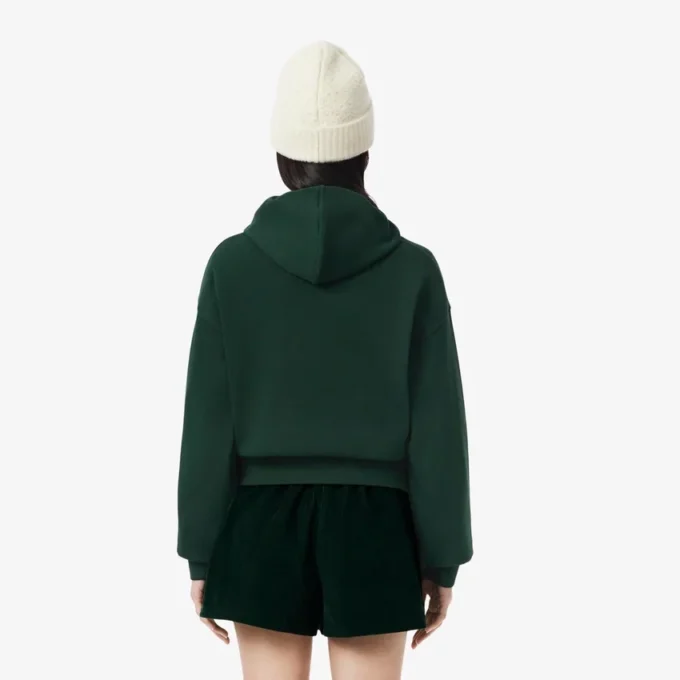 Damska bluza z kapturem oversize z logo Damska bluza z kapturem oversize z logo