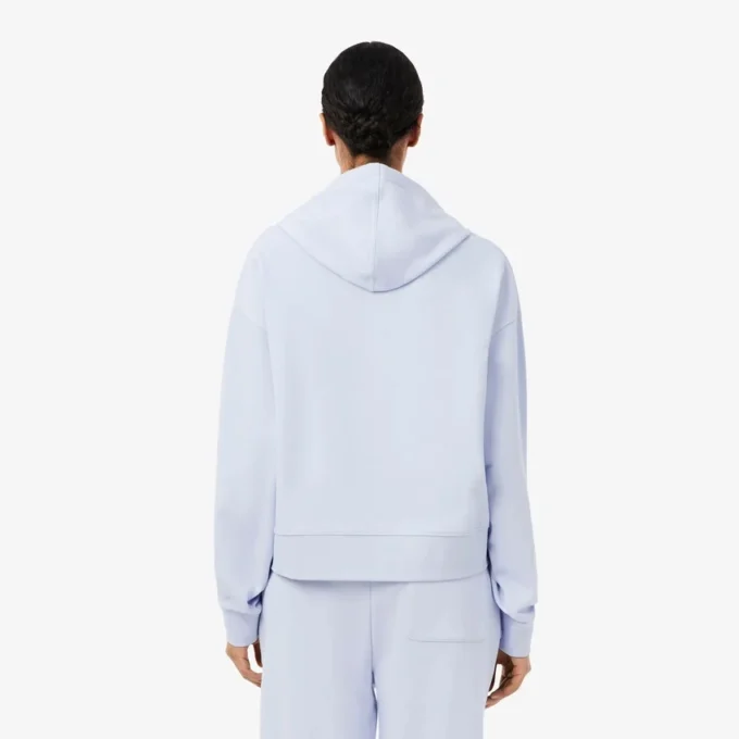 Damska bluza z kapturem oversize z logo Damska bluza z kapturem oversize z logo