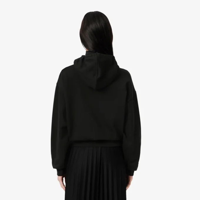 Damska bluza z kapturem oversize z logo Damska bluza z kapturem oversize z logo