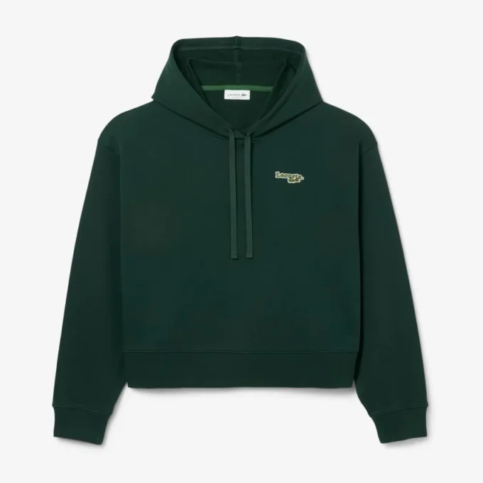 Damska bluza z kapturem oversize z logo Damska bluza z kapturem oversize z logo