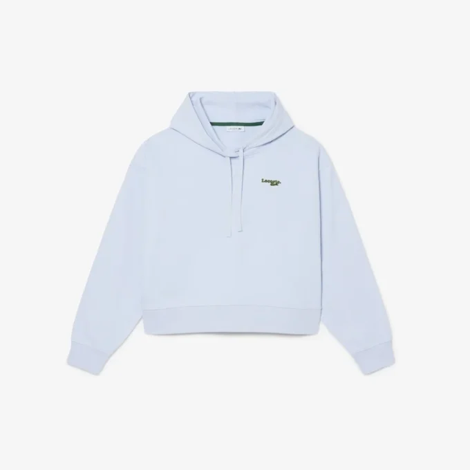 Damska bluza z kapturem oversize z logo Damska bluza z kapturem oversize z logo
