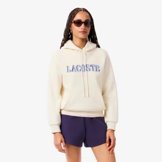 Damska bluza z kapturem z logo z polaru Damska bluza z kapturem z logo z polaru