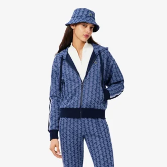 Damska bluza z kapturem z monogramem