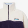 Damska bluza z polaru z wysokim kołnierzem w stylu oversize