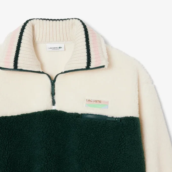 Damska bluza z polaru z wysokim kołnierzem w stylu oversize Damska bluza z polaru z wysokim kołnierzem w stylu oversize