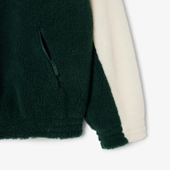 Damska bluza z polaru z wysokim kołnierzem w stylu oversize Damska bluza z polaru z wysokim kołnierzem w stylu oversize