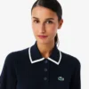 Damska bluzka golfowa z krótkim rękawem i kołnierzykiem Polo Damska bluzka golfowa z krótkim rękawem i kołnierzykiem Polo