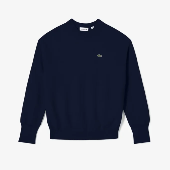 Damska bluzka z kaszmiru Lacoste X Bandier Damska bluzka z kaszmiru Lacoste X Bandier
