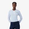 Damska golfowa bluza z elastycznym kołnierzem Polo Damska golfowa bluza z elastycznym kołnierzem Polo