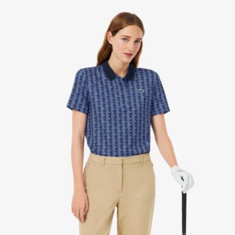 Damska koszulka Golf Polo z regularnym krojem i ochroną przed promieniowaniem UV