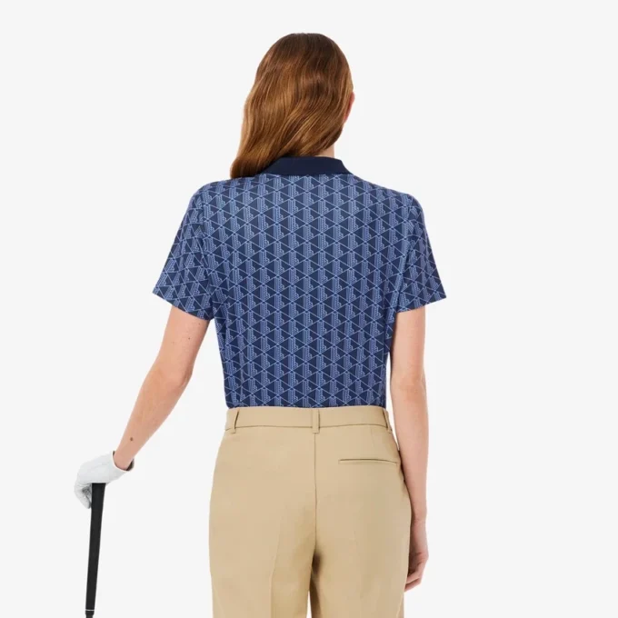 Damska koszulka Golf Polo z regularnym krojem i ochroną przed promieniowaniem UV