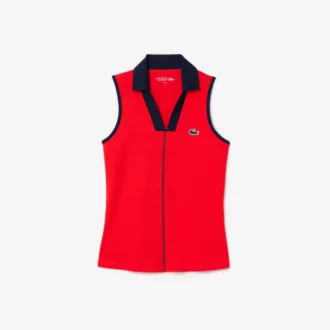 Damska koszulka Polo bez rękawów Slim Fit Ultra Dry