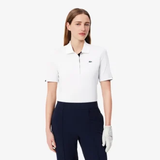 Damska koszulka Polo golfowa Slim Fit z ochroną UV