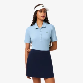 Damska koszulka Polo golfowa Slim Fit z ochroną UV