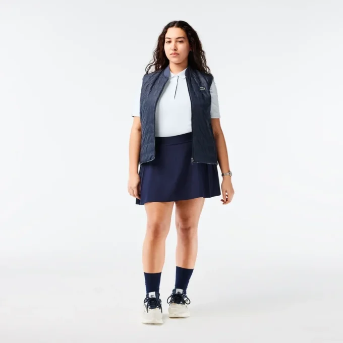 Damska koszulka Polo golfowa Slim Fit z ochroną UV