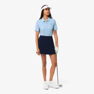Damska koszulka Polo golfowa Slim Fit z ochroną UV