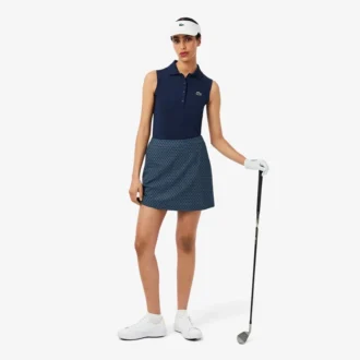 Damska koszulka Polo golfowa Slim Fit z ochroną UV