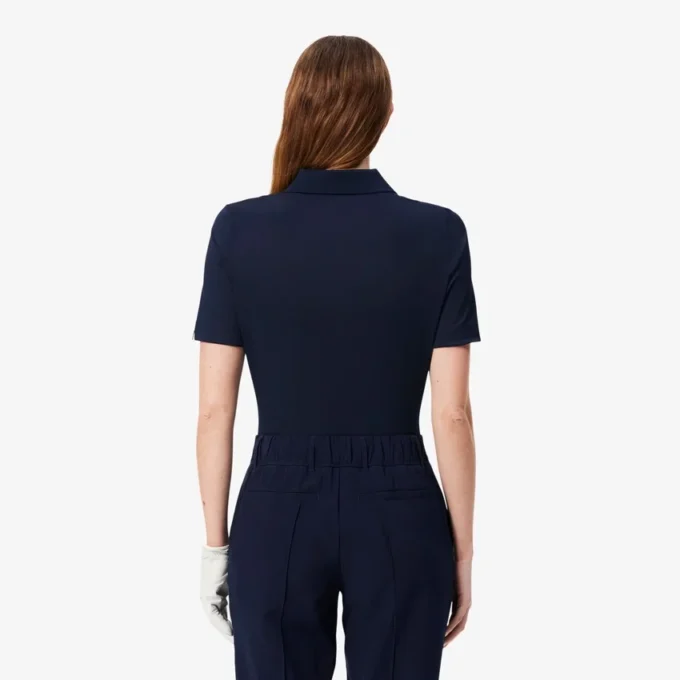 Damska koszulka Polo golfowa Slim Fit z ochroną UV