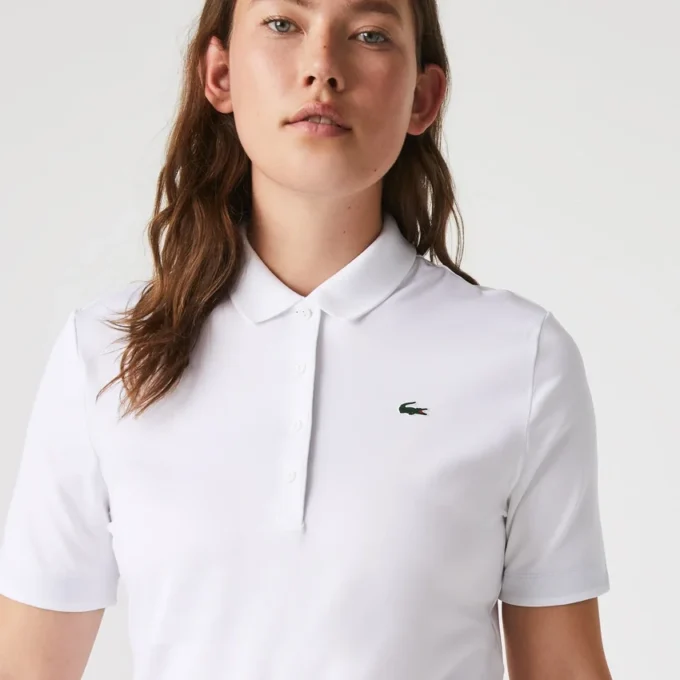 Damska koszulka Polo golfowa Slim Fit z ochroną UV