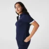 Damska koszulka Polo golfowa Slim Fit z ochroną UV