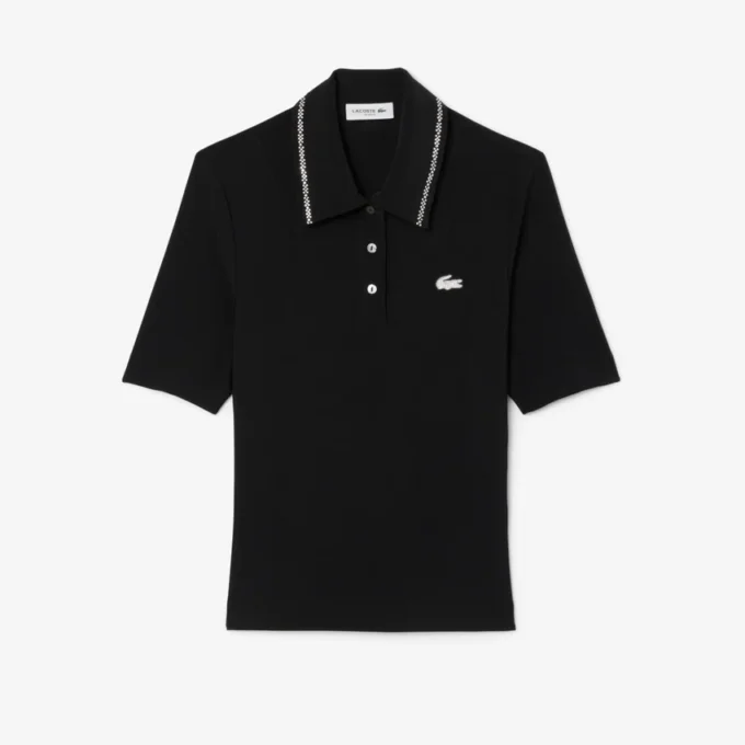 Damska koszulka Polo L.12.12 Slim Fit Diamanta Pop Damska koszulka Polo L.12.12 Slim Fit Diamanta Pop