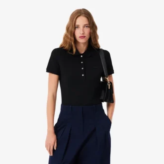 Damska koszulka Polo L.12.12 Slim Fit Stretch Mini Piqua Damska koszulka Polo L.12.12 Slim Fit Stretch Mini Piqua