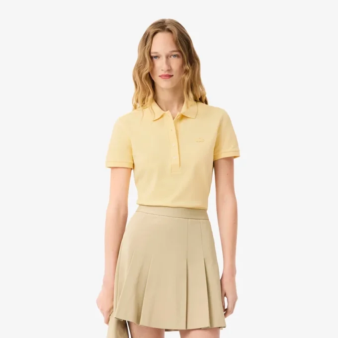 Damska koszulka Polo L.12.12 Slim Fit Stretch Mini Piqua