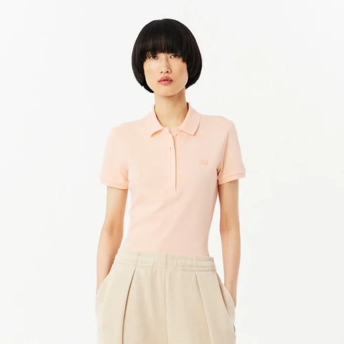 Damska koszulka Polo L.12.12 Slim Fit Stretch Mini Piqua Damska koszulka Polo L.12.12 Slim Fit Stretch Mini Piqua
