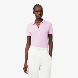 Damska koszulka Polo L.12.12 Slim Fit Stretch Mini Piqua Damska koszulka Polo L.12.12 Slim Fit Stretch Mini Piqua