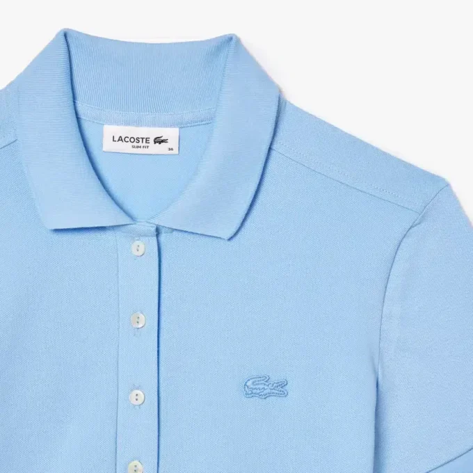 Damska koszulka Polo L.12.12 Slim Fit Stretch Mini Piqua