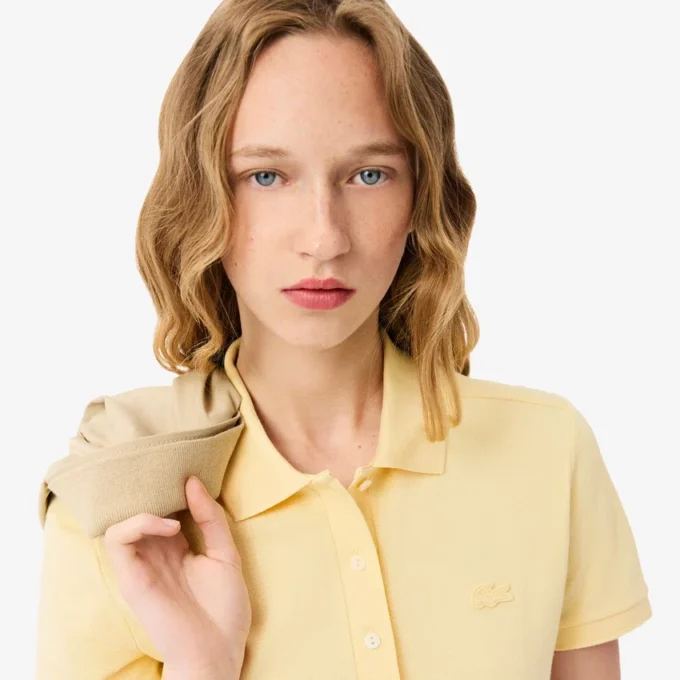 Damska koszulka Polo L.12.12 Slim Fit Stretch Mini Piqua