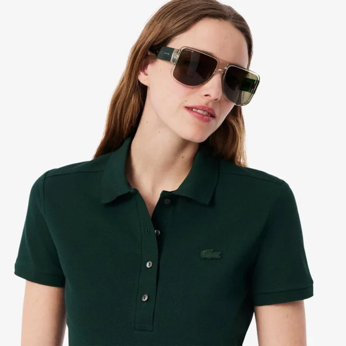 Damska koszulka Polo L.12.12 Slim Fit Stretch Mini Piqua Damska koszulka Polo L.12.12 Slim Fit Stretch Mini Piqua