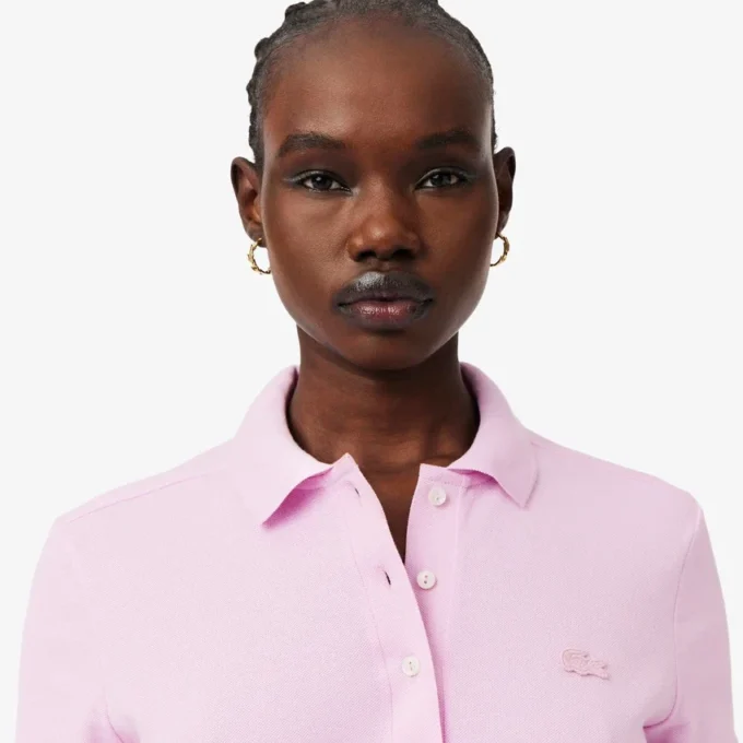 Damska koszulka Polo L.12.12 Slim Fit Stretch Mini Piqua