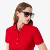 Damska koszulka Polo L.12.12 Slim Fit Stretch Mini Piqua