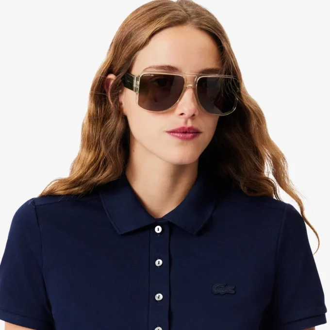Damska koszulka Polo L.12.12 Slim Fit Stretch Mini Piqua Damska koszulka Polo L.12.12 Slim Fit Stretch Mini Piqua