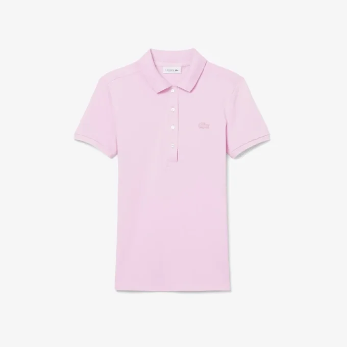 Damska koszulka Polo L.12.12 Slim Fit Stretch Mini Piqua