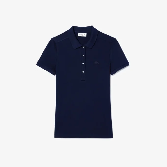 Damska koszulka Polo L.12.12 Slim Fit Stretch Mini Piqua Damska koszulka Polo L.12.12 Slim Fit Stretch Mini Piqua