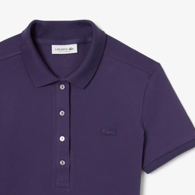 Damska koszulka Polo L.12.12 Slim Fit Stretch Mini Piqua Damska koszulka Polo L.12.12 Slim Fit Stretch Mini Piqua