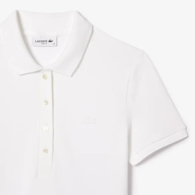 Damska koszulka Polo L.12.12 Slim Fit Stretch Mini Piqua Damska koszulka Polo L.12.12 Slim Fit Stretch Mini Piqua