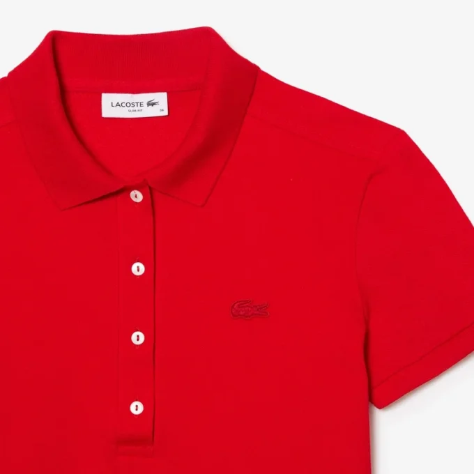 Damska koszulka Polo L.12.12 Slim Fit Stretch Mini Piqua
