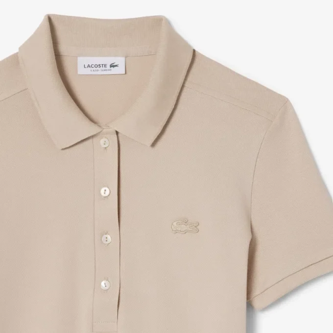 Damska koszulka Polo L.12.12 Slim Fit Stretch Mini Piqua Damska koszulka Polo L.12.12 Slim Fit Stretch Mini Piqua