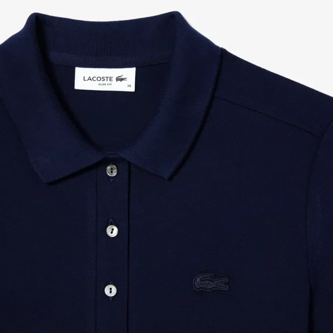 Damska koszulka Polo L.12.12 Slim Fit Stretch Mini Piqua Damska koszulka Polo L.12.12 Slim Fit Stretch Mini Piqua