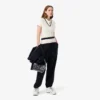 Damska koszulka Polo L.12.D Slim Fit z prążkowanej bawełny Damska koszulka Polo L.12.D Slim Fit z prążkowanej bawełny